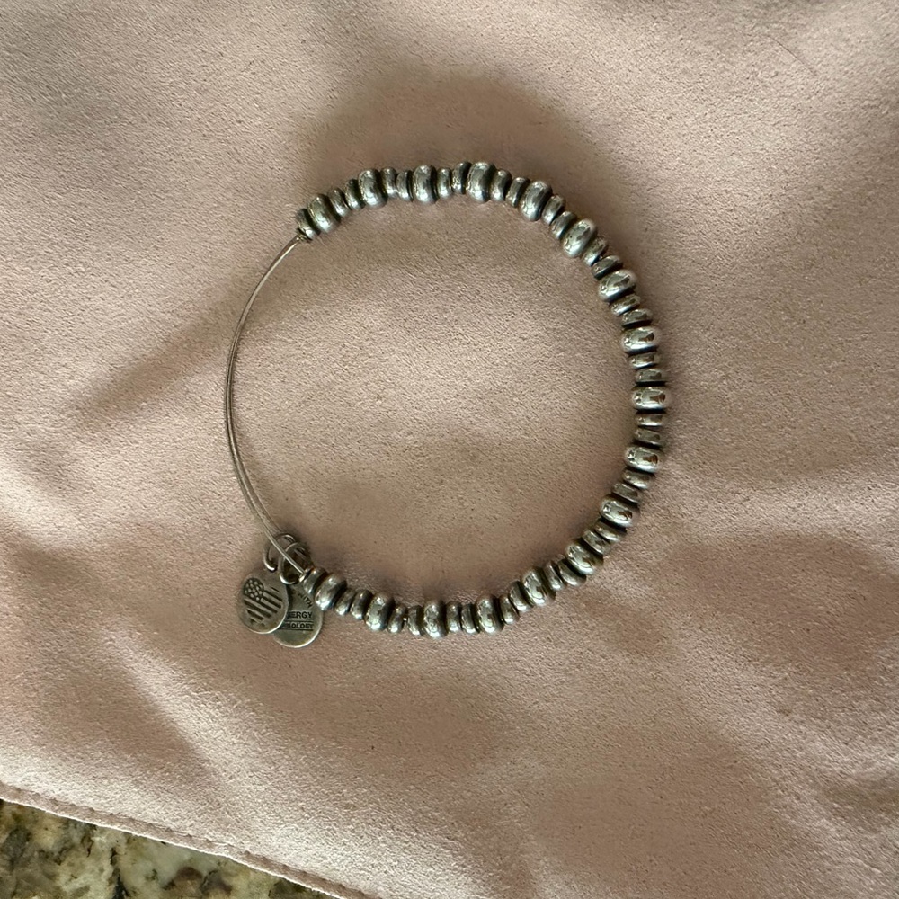 Alex and Ani silver bracelet